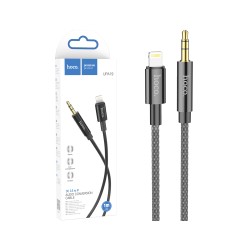 Hoco Audio Cable UPA25 Transparent Discovery Edition Type-C To 3.5mm 1m Black Hoco Audio Cable UPA25 Transparent Discovery Edition Type-C To 3.5mm 1m Black